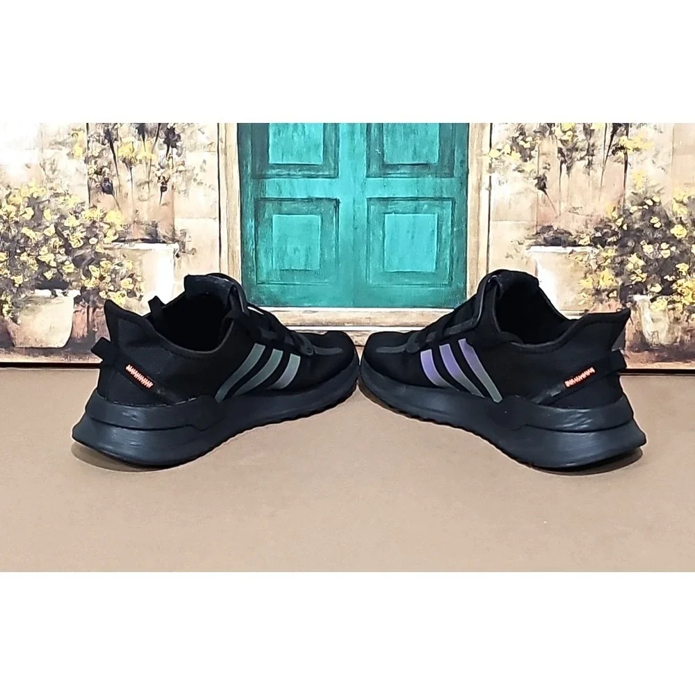 Adidas Swift EVH ultaboost Black Iridescent Purple 6.5 Men's‎ Sneakers